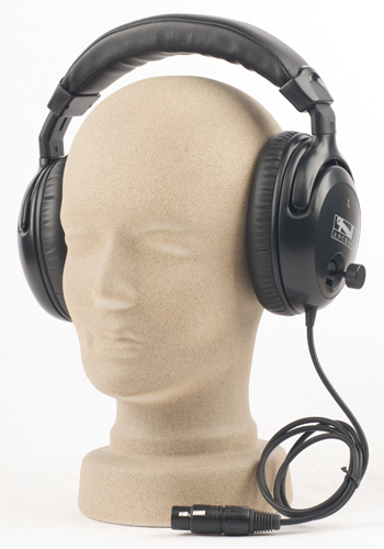H-2000L , Dual Muff Headset Listen Only , Anchor Audio