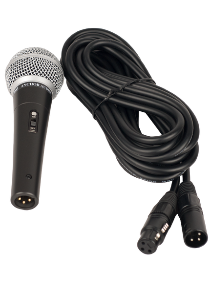Wired Handheld Mic with XLR Connector | MIC-90 | Anchor Audio